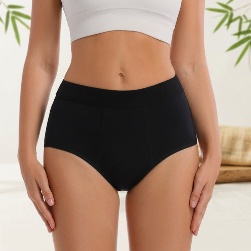 Culotte menstruelle Lotus (taille haute)-Flux très abondants nuit- Bambou naturel